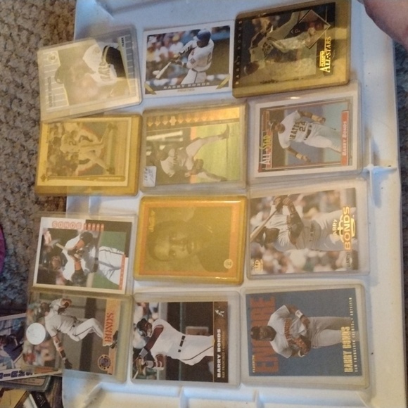 Barry Bonds BB Cards